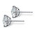 3 TCW Round Cubic Zirconia 10k White Gold Stud Earrings-12 at PalmBeach Jewelry