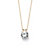 2 TCW Round Cubic Zirconia Solitaire Pendant Necklace in 10k Gold-11 at PalmBeach Jewelry