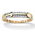 Men's Diamond Accent "Lord's Prayer" Cross Wedding Band in 10k Yellow Gold Sizes 10-16-11 at PalmBeach Jewelry