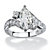 SETA JEWELRY 2.49 TCW Marquise-Cut Cubic Zirconia Engagement Anniversary Ring in Sterling Silver-11 at Seta Jewelry