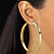 3 Pair Hoop Earrings Set in Yellow Gold Tone (2 1/2", 2", 1 1/5")-16 at PalmBeach Jewelry