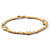 Elephant Ankle Bracelet in Yellow Gold Tone 10"-11 at Direct Charge presents PalmBeach