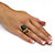 .16 TCW Genuine Onyx and Cubic Zirconia Ring Marquise Ring 18k Gold-Plated-13 at PalmBeach Jewelry