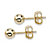 10k Yellow Gold Ball Stud Earrings 4 mm-12 at Direct Charge presents PalmBeach