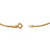 18k Gold over Sterling Silver Bar and Bead Link Ankle Bracelet Adjustable 9"-11"-12 at PalmBeach Jewelry