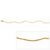 18k Gold over Sterling Silver Bar and Bead Link Ankle Bracelet Adjustable 9"-11"-15 at Direct Charge presents PalmBeach