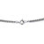 Men's Rhodium-Plated Sterling Silver Cross Pendant and Stainless Steel Curb-Link Chain Necklace 24"-12 at PalmBeach Jewelry