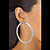 Stainless Steel Tubular Hoop Earrings (2 3/4")-13 at Direct Charge presents PalmBeach