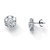 2.80 TCW Round Cubic Zirconia Platinum over Sterling Silver Stud Earrings-14 at PalmBeach Jewelry