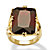 25.90 TCW Emerald-Cut Red Cubic Zirconia Gold-Plated Branch Ring-11 at PalmBeach Jewelry