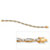 7.50 TCW Round and Baguette Cubic Zirconia Yellow Gold-Plated Tennis Bracelet 7 1/4"-15 at Direct Charge presents PalmBeach