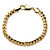 Men's Curb-Link Chain Bracelet Goldtone 10" (10.5mm)-11 at PalmBeach Jewelry