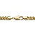 Men's Curb-Link Chain in Yellow Gold Tone 24" (10.5mm)-12 at PalmBeach Jewelry