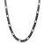 Men's Figaro-Link Chain Necklace Black Rhodium-Plated 30" (10.5mm)-11 at PalmBeach Jewelry