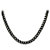 Men's Curb-Link Chain Necklace Black Ruthenium-Plated 24" (10.5mm)-15 at PalmBeach Jewelry