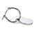 SETA JEWELRY Stainless Steel Personalized Initial Charm Drop Hoop Earrings (1")-12 at Seta Jewelry