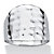 Platinum-Plated Hammered-Style Cigar Band Ring-11 at PalmBeach Jewelry