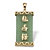 Green Jade "Good Luck, Prosperity & Long Life" Pendant in 14k Gold Plated Sterling Silver-11 at PalmBeach Jewelry