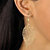 Filigree Leaf Drop Earrings in Yellow Gold Tone-13 at PalmBeach Jewelry