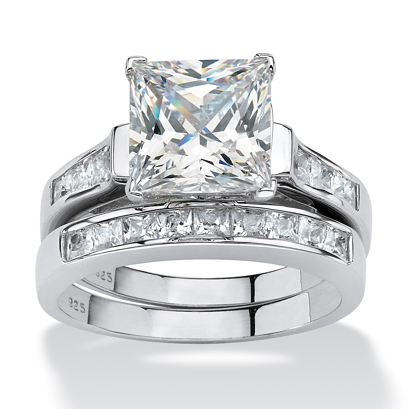 Palm beach wedding ring sets