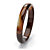 Genuine Brown Agate Bangle Bracelet 8.5" (13mm)-11 at PalmBeach Jewelry