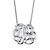 Sterling Silver Personalized Swirl Pendant Necklace 18"-11 at PalmBeach Jewelry