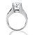 4.85 TCW Emerald-Cut Cubic Zirconia Ring in Platinum over Sterling Silver-12 at PalmBeach Jewelry