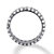 4.17 TCW Princess-Cut CZ Eternity Ring in Platinum over .925 Sterling Silver-12 at PalmBeach Jewelry