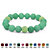 Genuine Agate and Simulated Birthstone Beaded Stretch Bracelet 8"-108 at Direct Charge presents PalmBeach