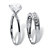 2.20 TCW Round Cubic Zirconia Wedding Ring Set in Platinum over Sterling Silver-12 at Direct Charge presents PalmBeach