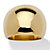 Dome 18k Gold-Plated Ring-11 at PalmBeach Jewelry