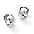 SETA JEWELRY Huggie-Hoop Earrings in .925 Sterling Silver (5/8")-11 at Seta Jewelry