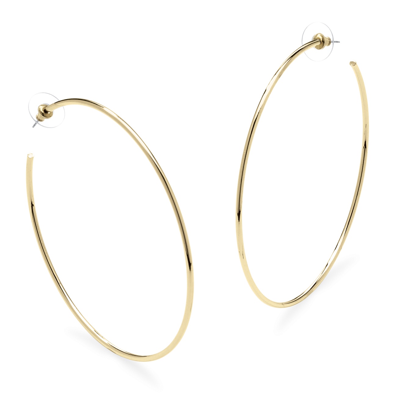 earrings jewelry palmbeach hoop 18k surgical plated steel gold palmbeachjewelry