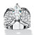 Marquise-Cut and Pave Cubic Zirconia Engagement Ring 2.48 TCW Platinum-Plated-11 at PalmBeach Jewelry