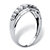 .93 TCW Round Cubic Zirconia Ring in Solid 10k White Gold-12 at PalmBeach Jewelry
