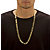 Men's Figaro-Link Chain Necklace in Yellow Gold Tone 30" (9mm)-14 at PalmBeach Jewelry