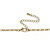 2 Piece Multi-Chain Jewelry Necklace and Earrings Set in Yellow Gold Tone 22"-25"-12 at PalmBeach Jewelry
