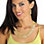 Crystal Accent 3-Piece Fringe Earrings, Necklace and Bracelet Set in Yellow Gold Tone 17" - 19"-13 at PalmBeach Jewelry