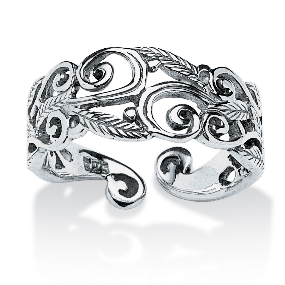 Ornate Scroll Ring in Sterling Silver at PalmBeach Jewelry