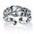 Ornate Scroll Ring in Sterling Silver-11 at PalmBeach Jewelry