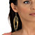 Multi-Chain Yellow Gold Tone Two-Pair Drop Earrings Set-15 at PalmBeach Jewelry