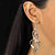 SETA JEWELRY Free-Form Silvertone and Yellow Gold Tone Twist Earrings Two-Pair Set-14 at Seta Jewelry