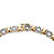Diamond Accent Hearts and Kisses Necklace in 18k Gold-Plated 17"-12 at Direct Charge presents PalmBeach