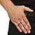 Men's 3/4 TCW Channel-Set Black Diamond Ring in Platinum over Sterling Silver-13 at Direct Charge presents PalmBeach