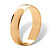 Polished Wedding Band in 14k Gold Plated Sterling Silver (5mm)-12 at PalmBeach Jewelry