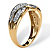 1/10 TCW Round Diamond Braid Ring in Solid 10k Gold-12 at PalmBeach Jewelry