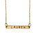 Personalized Gold Bar Necklace in 10k Gold-11 at PalmBeach Jewelry