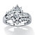 1.65 TCW Marquise-Cut Cubic Zirconia Ring in Platinum over Sterling Silver-11 at PalmBeach Jewelry