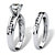 1.90 TCW Round Cubic Zirconia Solid 10k White Gold 2-Piece Channel-Set Bridal Ring Set-12 at PalmBeach Jewelry