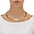 3-Piece Curb-Link Crystal I.D. Necklace, Bracelet And Drop Earrings Set in Yellow Gold Tone-16 at PalmBeach Jewelry